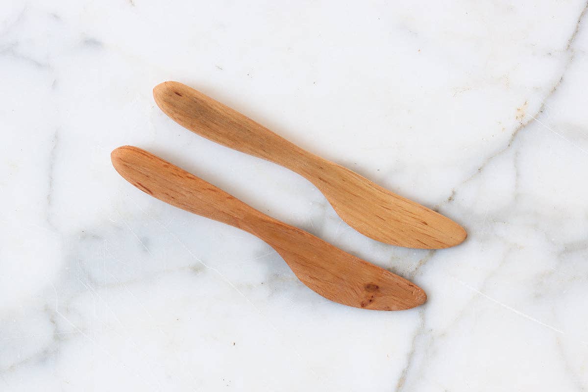 Fruitwood Butter Spreader