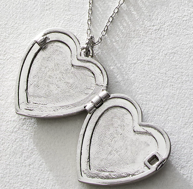 Be Locket- Special Hand Painted Steel Lockets- Necklace
