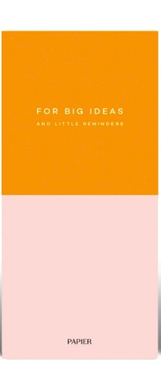Colorblock Notepad