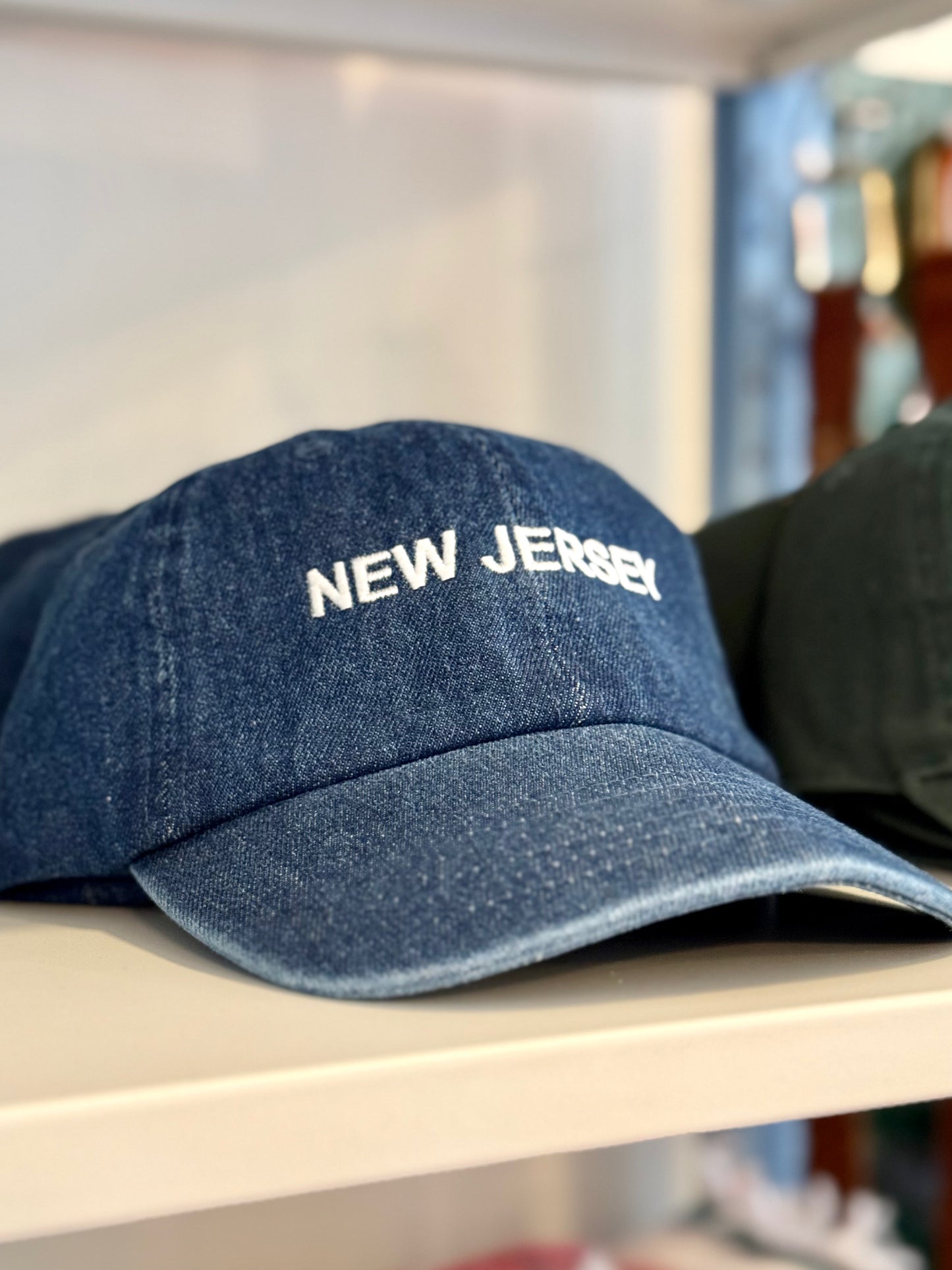 New Jersey Denim Baseball Cap