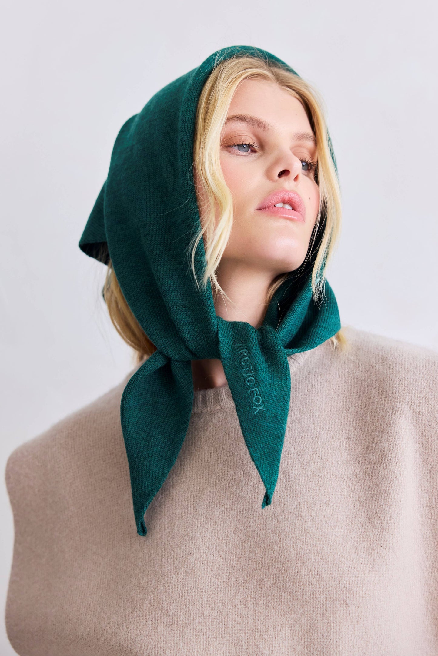 Merino Wool Triangle Scarf