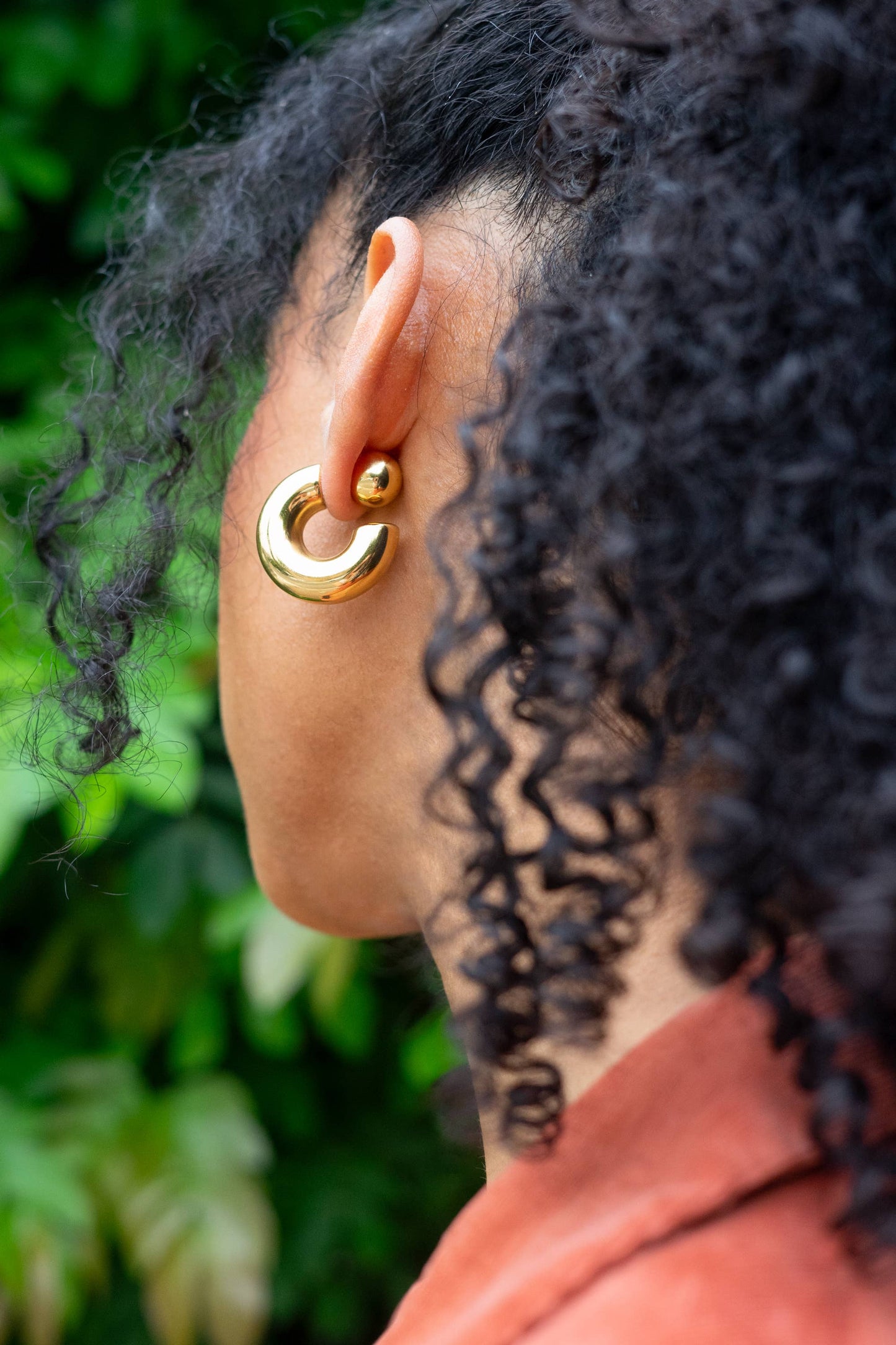 Riley Jacket Hoop Earrings