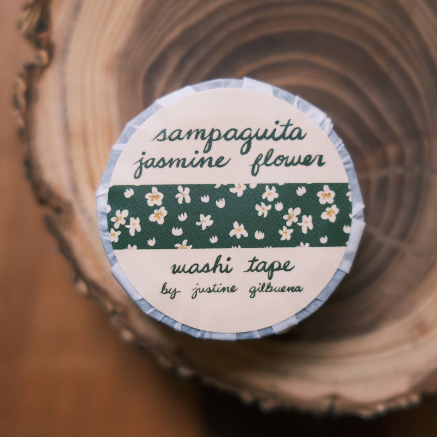 Jasmine Flower Washi Tape