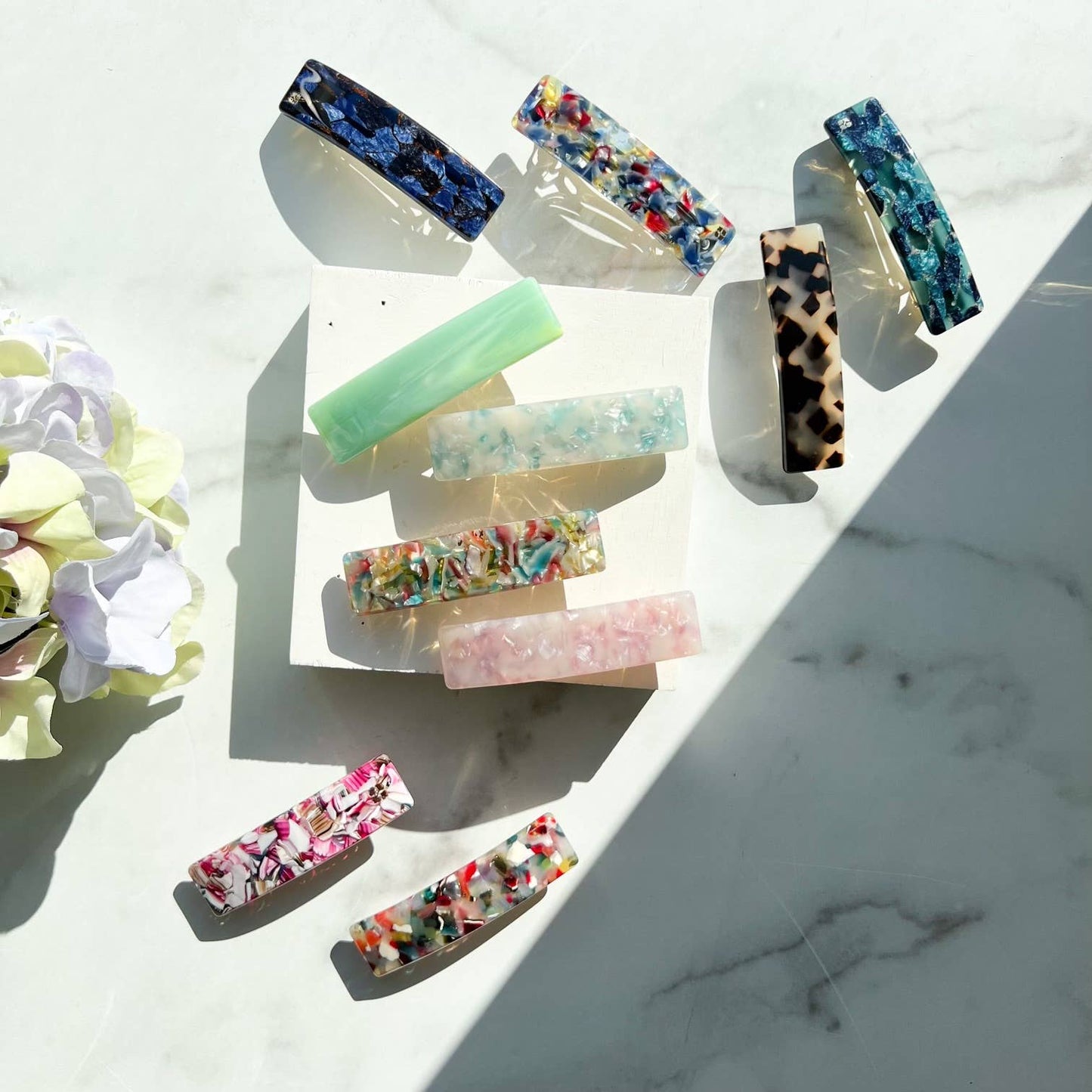 Rectangle French Barrette