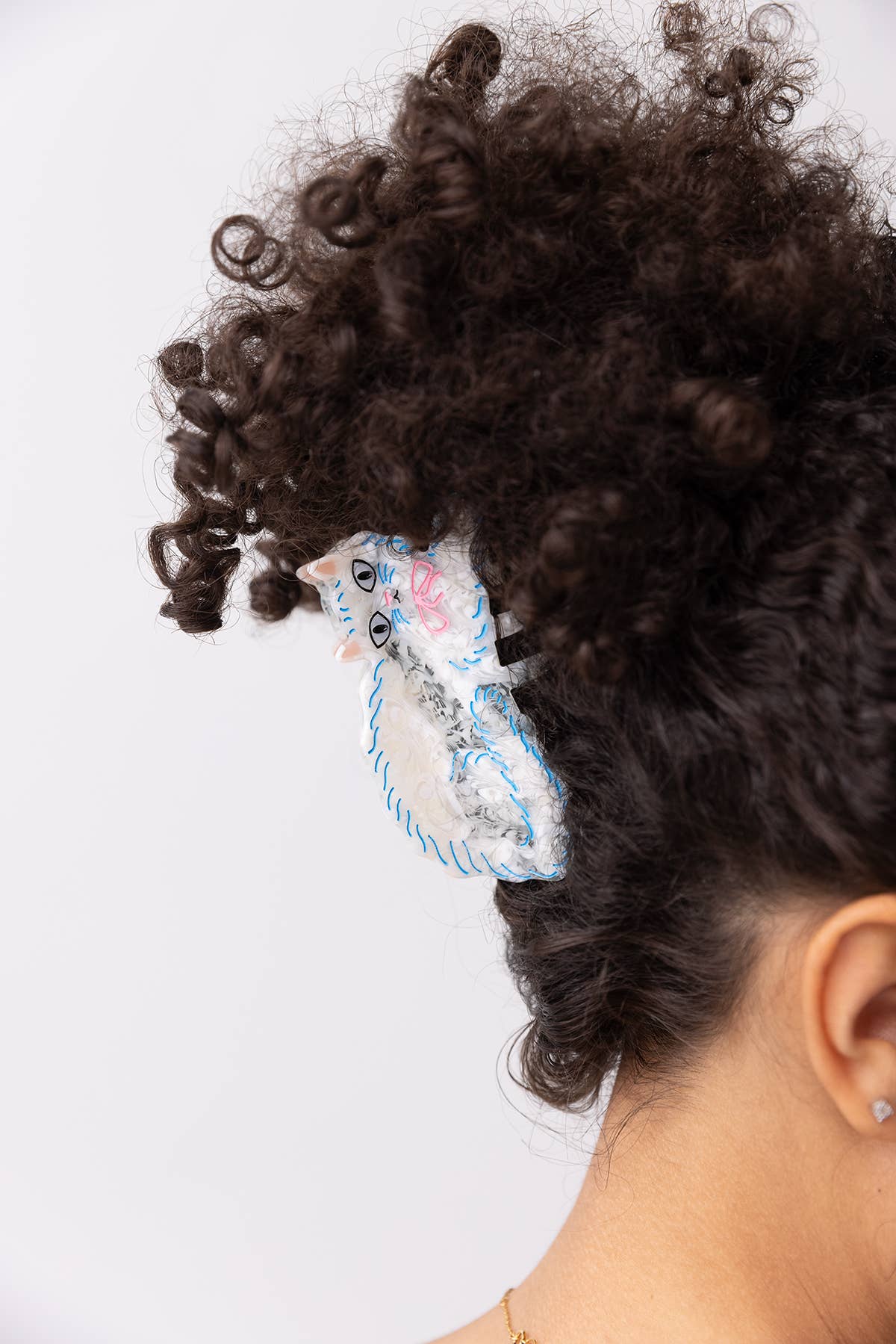Pretty Kitty Cat Hair Clip