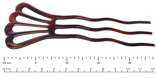 French Wavy Shell Hair Pin Stick