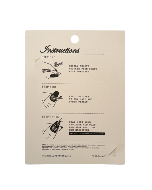 Seven Fishes Nail Decals