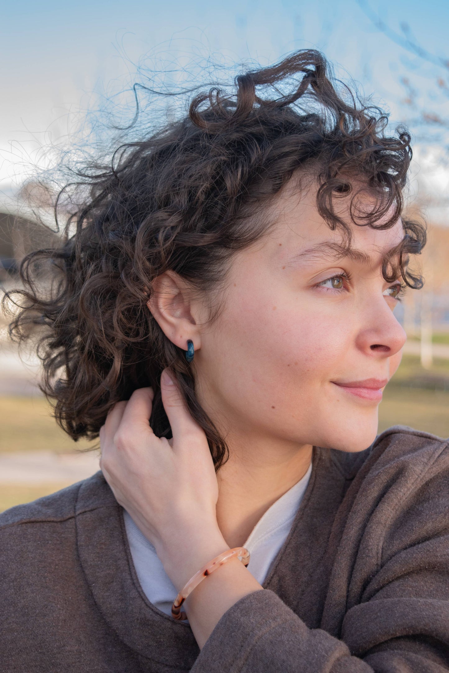Huggie Hoop Earrings