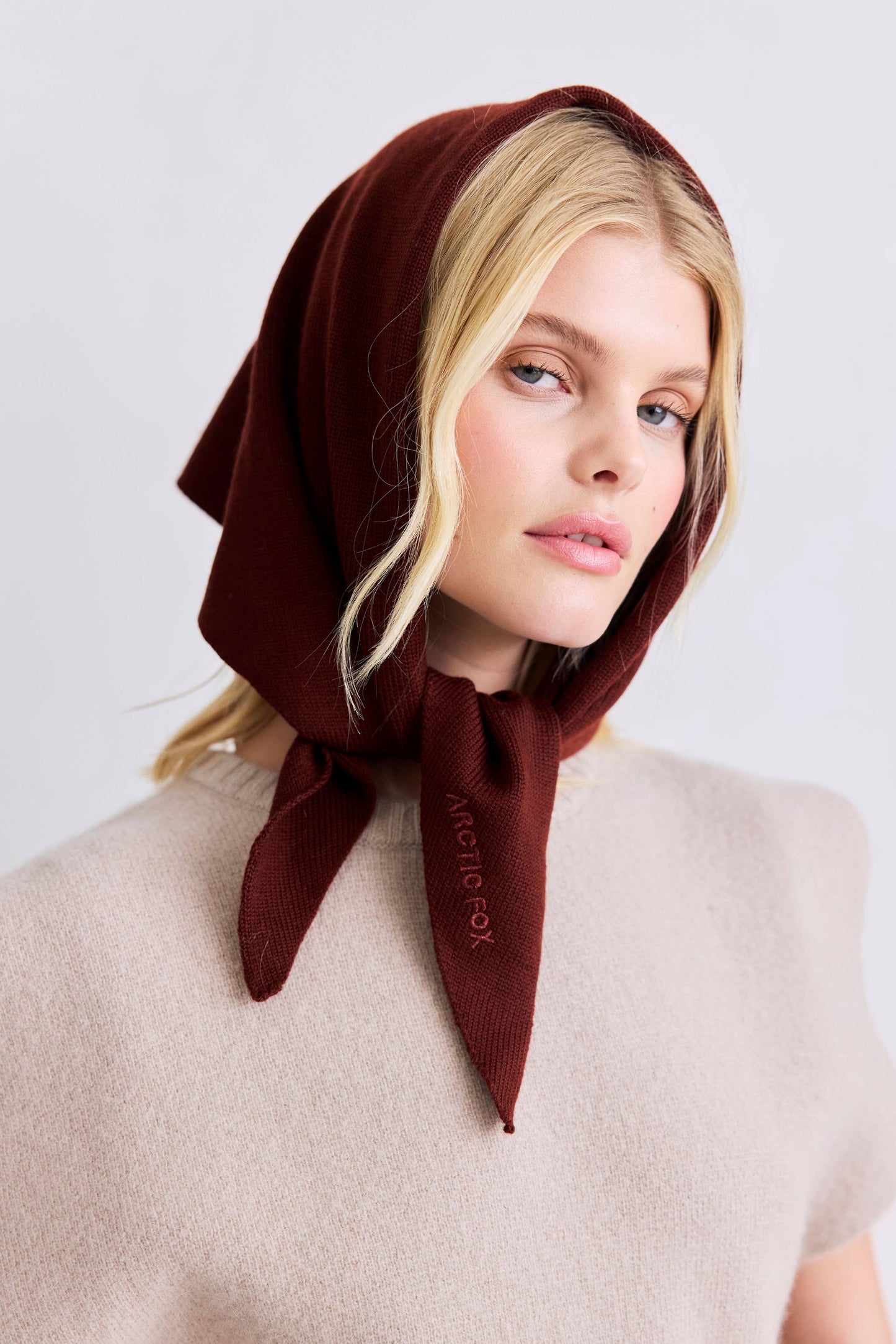 Merino Wool Triangle Scarf