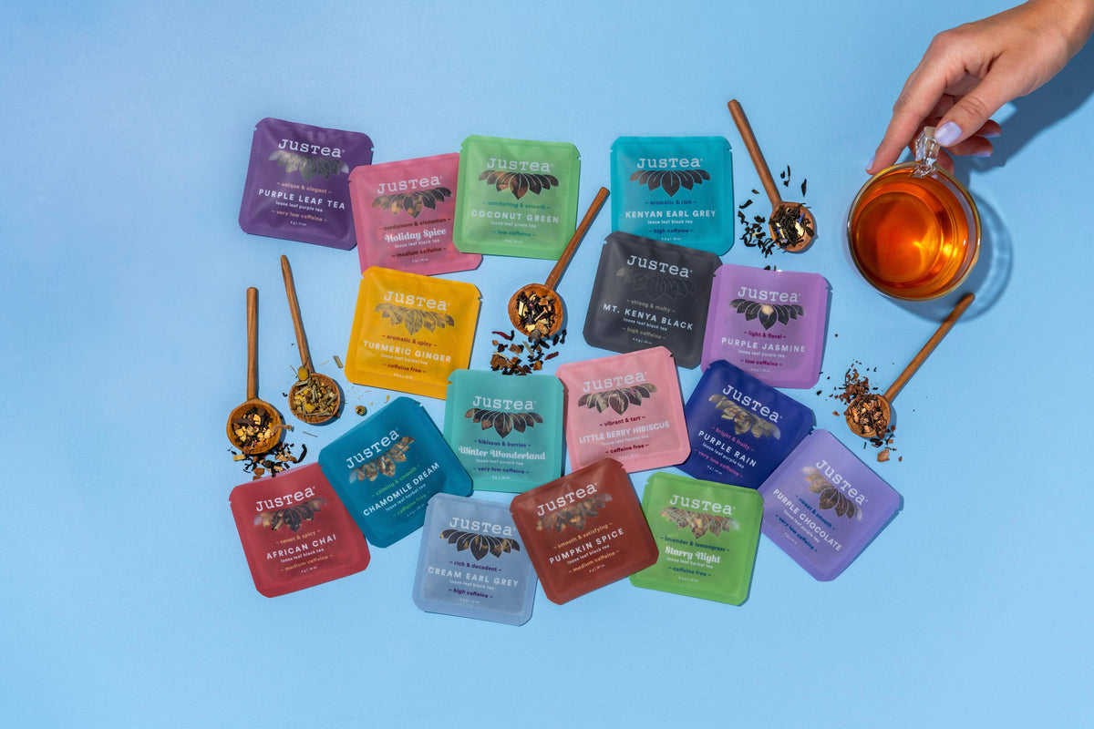JusTea Loose Leaf Tea Sampler