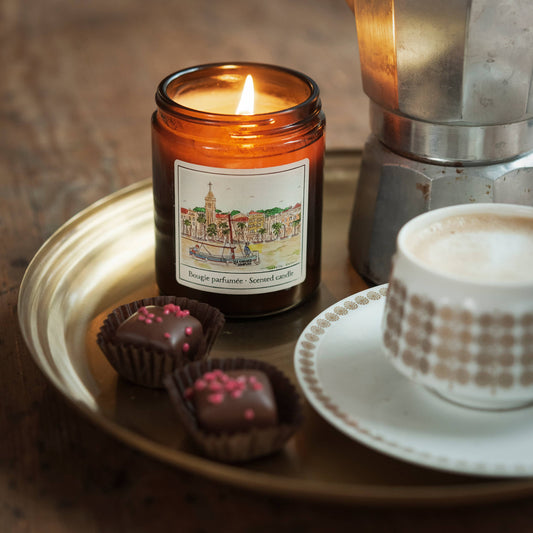Soy Wax Candle: "La Mer" Amber