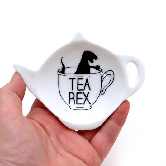 Tea Rex Teabag Holder