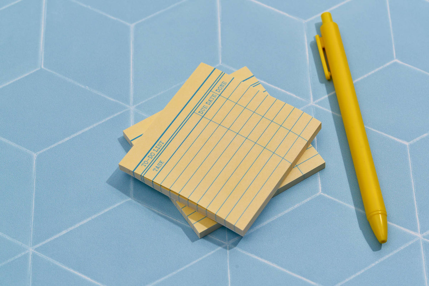 Library Card Post-It Sticky Notes