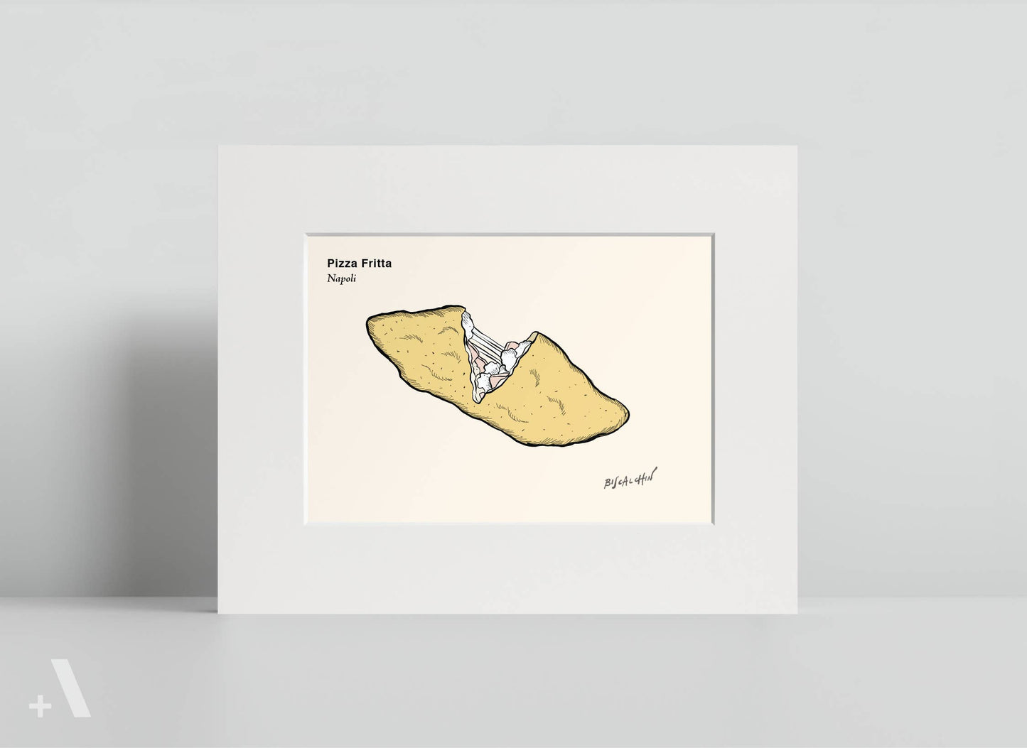 Pizzas of Italy Illustrated Art Print