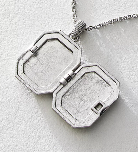 Be Locket- Special Hand Painted Steel Lockets- Necklace
