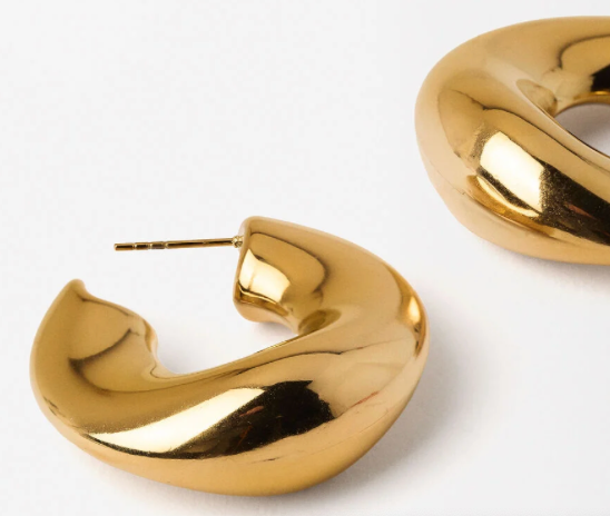 Wave-Puffy Hoops