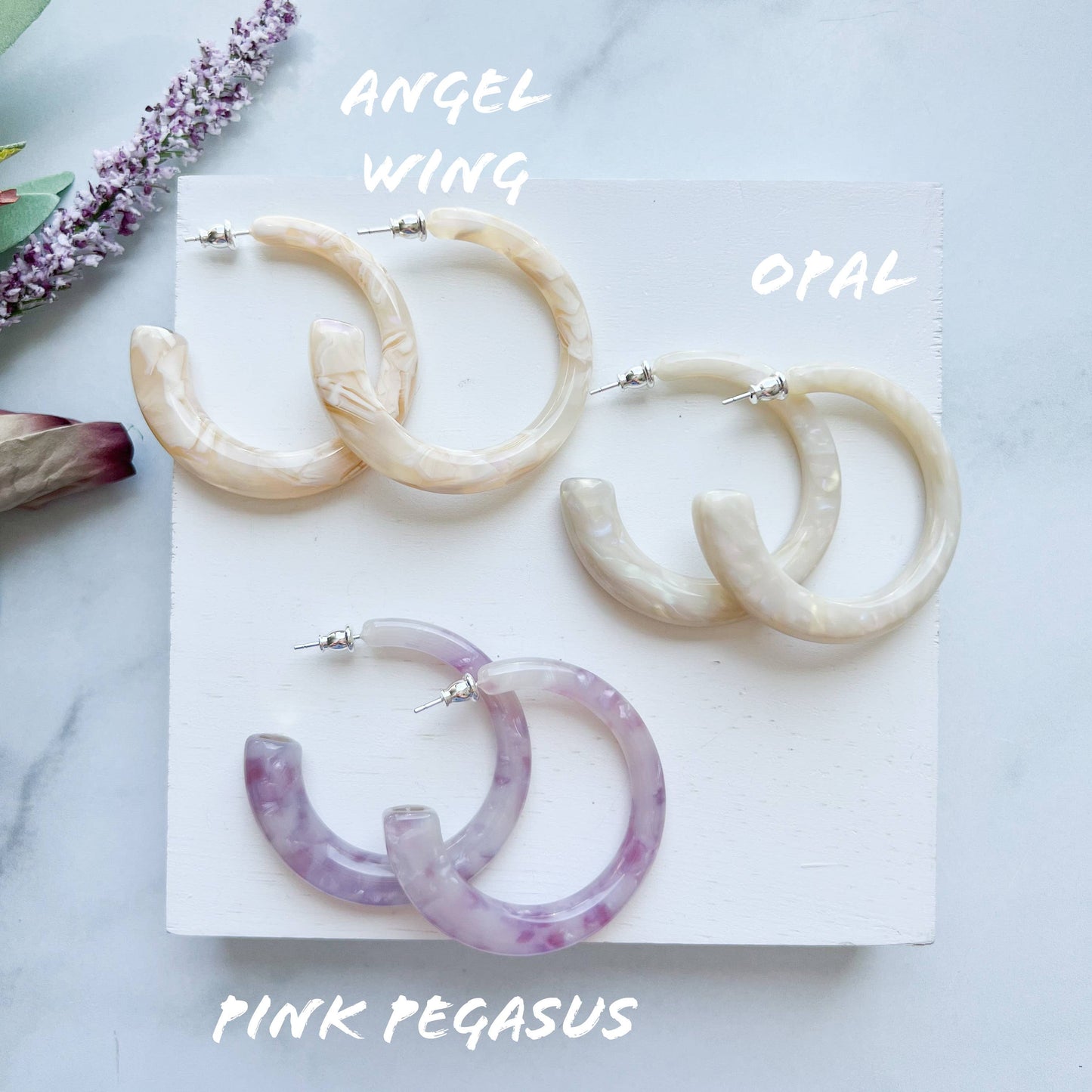 Geometric Hoop Earrings