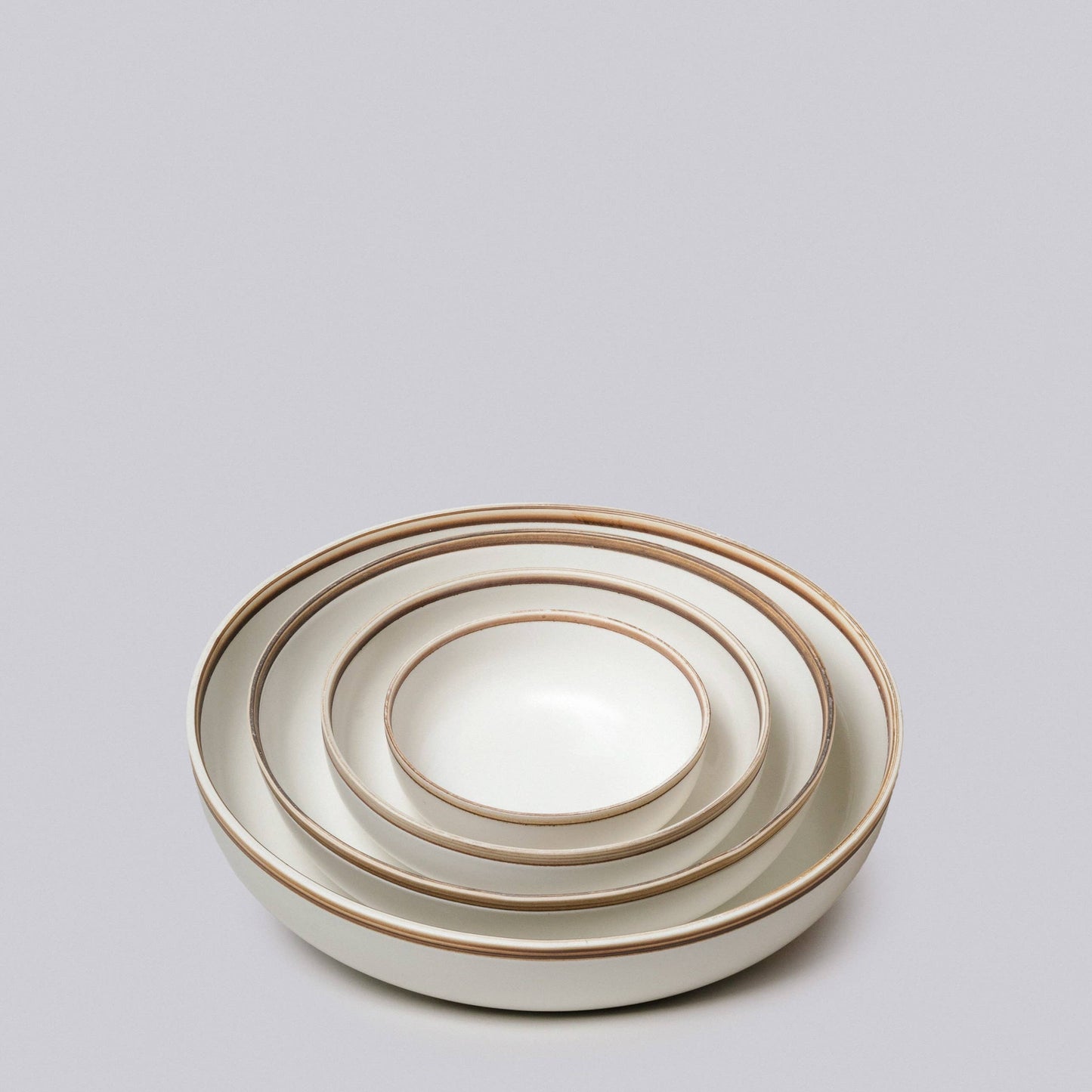 Porcelain Nesting Bowls : Ivory