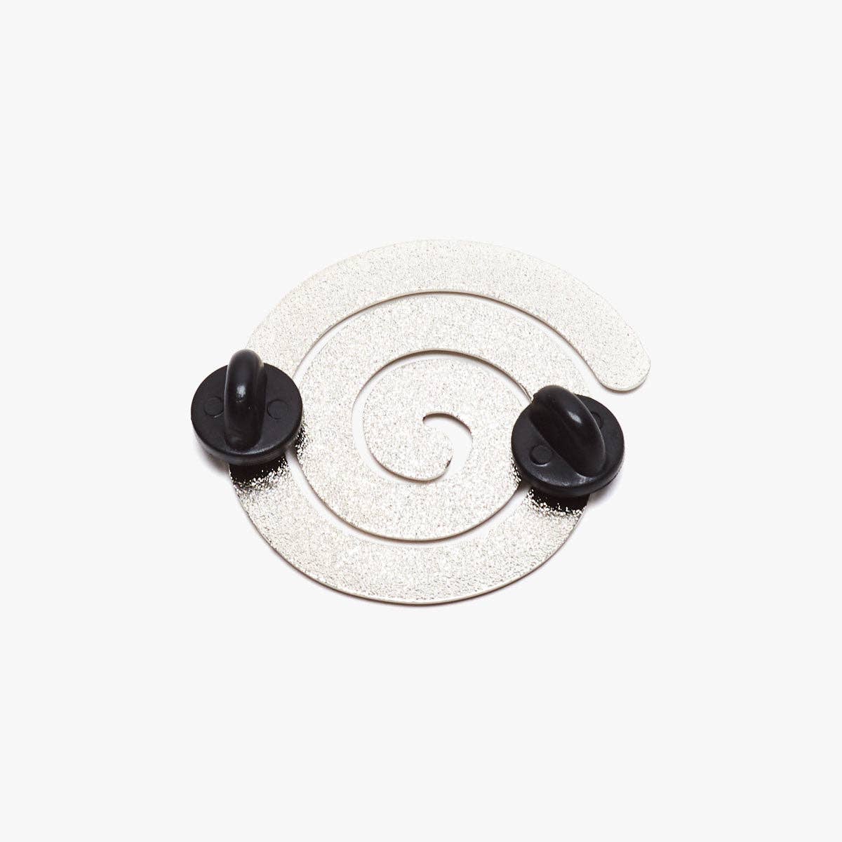 Silver Metal Spiral Pin