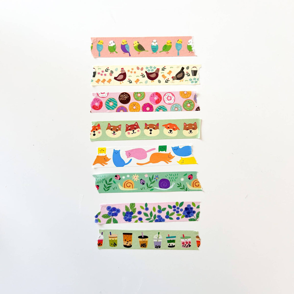 Snail Garden Washi Tape Roll