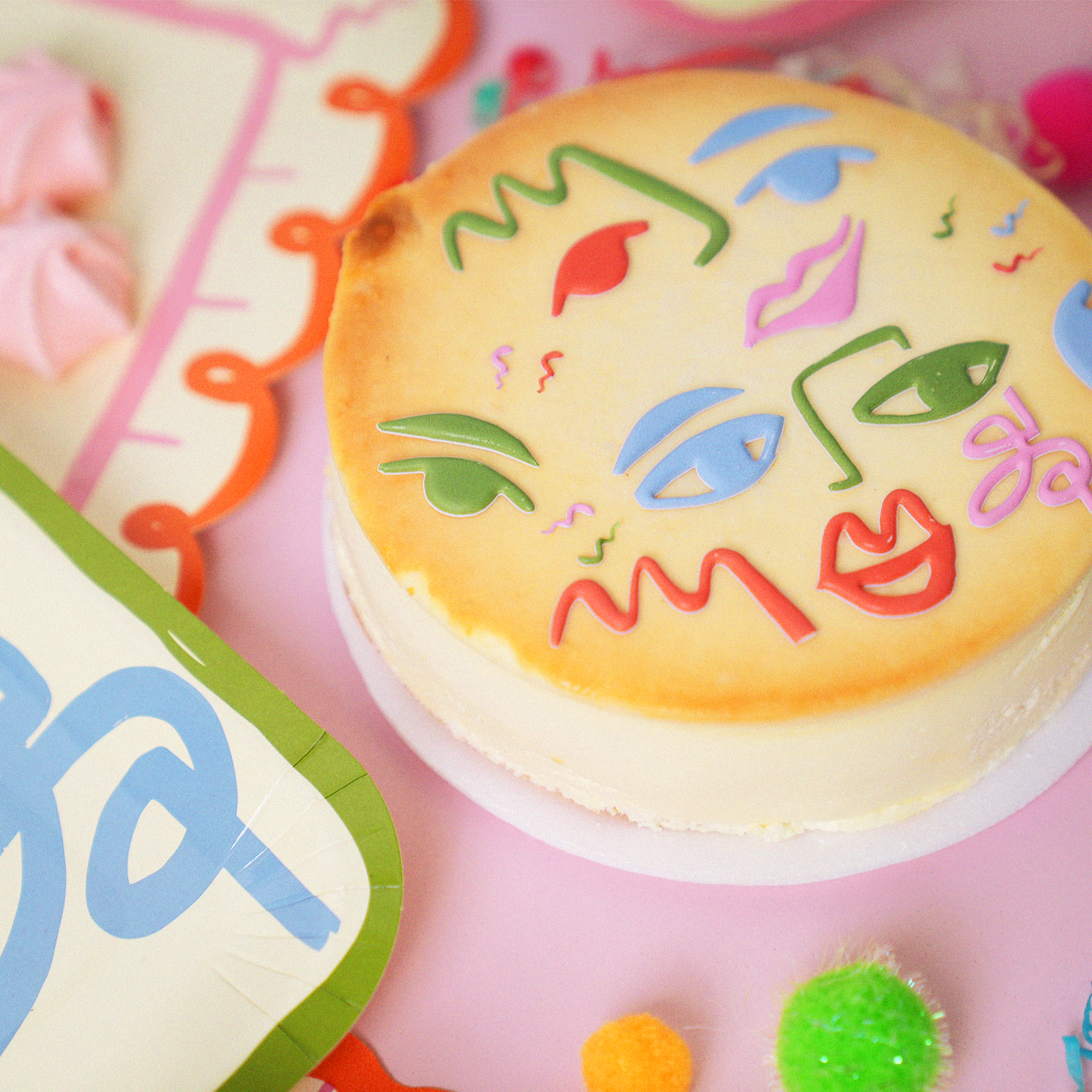 Face Shaped Puffy Stickers