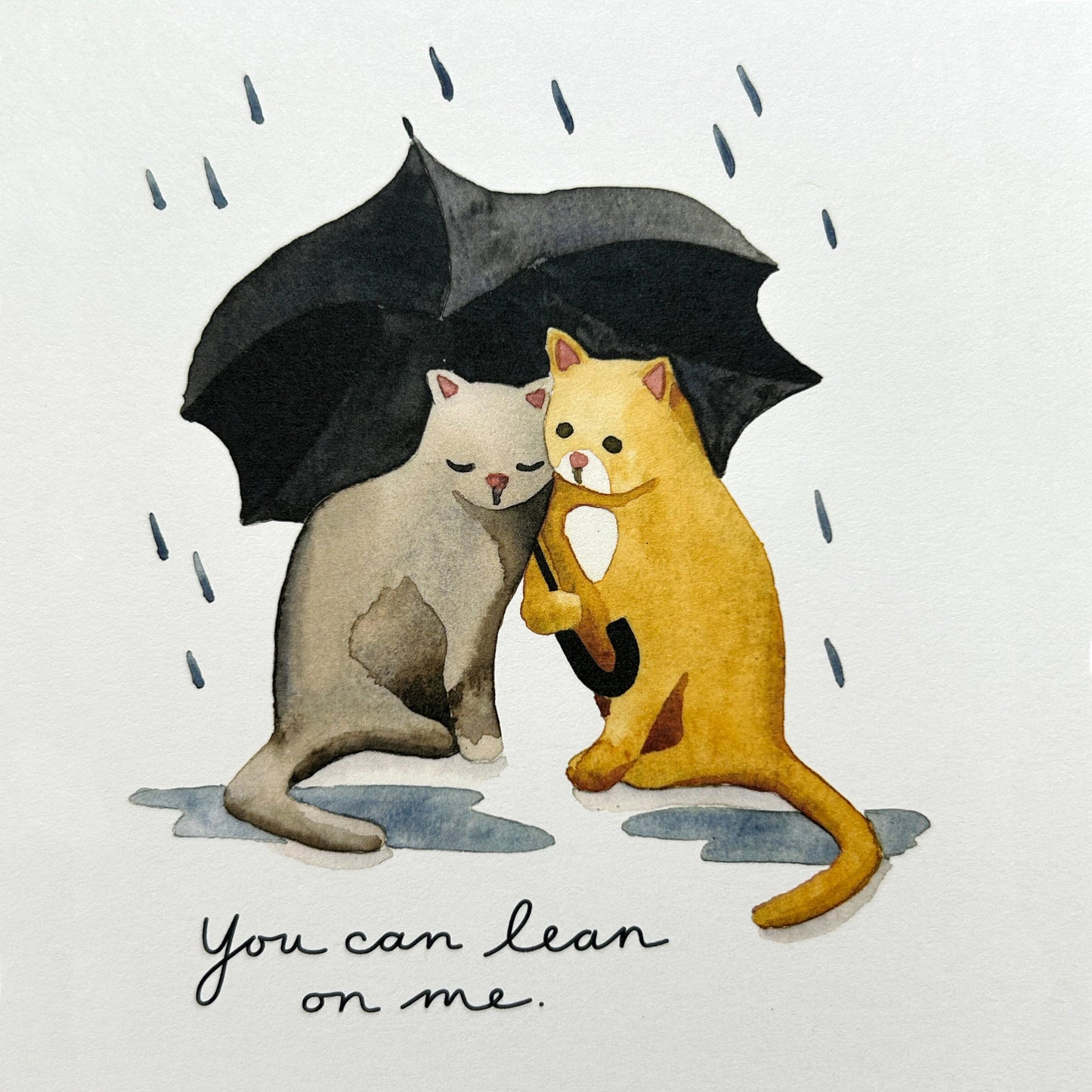 Cats Under an Umbrella - Support