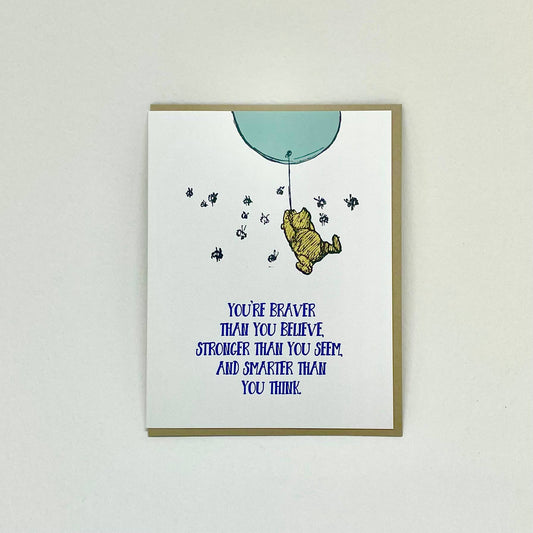 You're Braver than you Believe Card