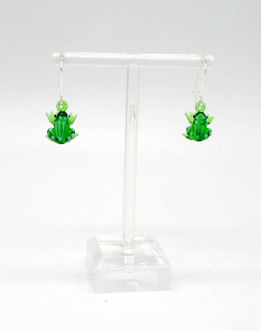 Frog Earrings - Green