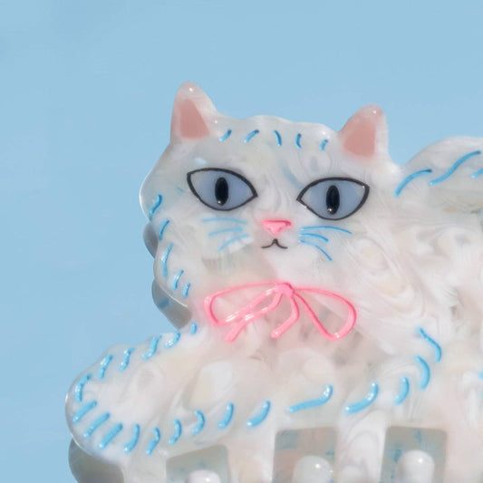 Pretty Kitty Cat Hair Clip