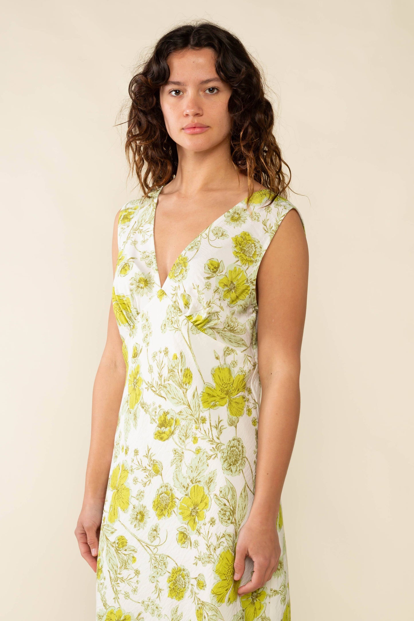 Clara Bias Midi Dress