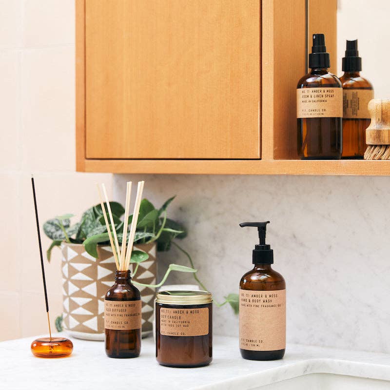 Room & Linen Spray - Amber & Moss