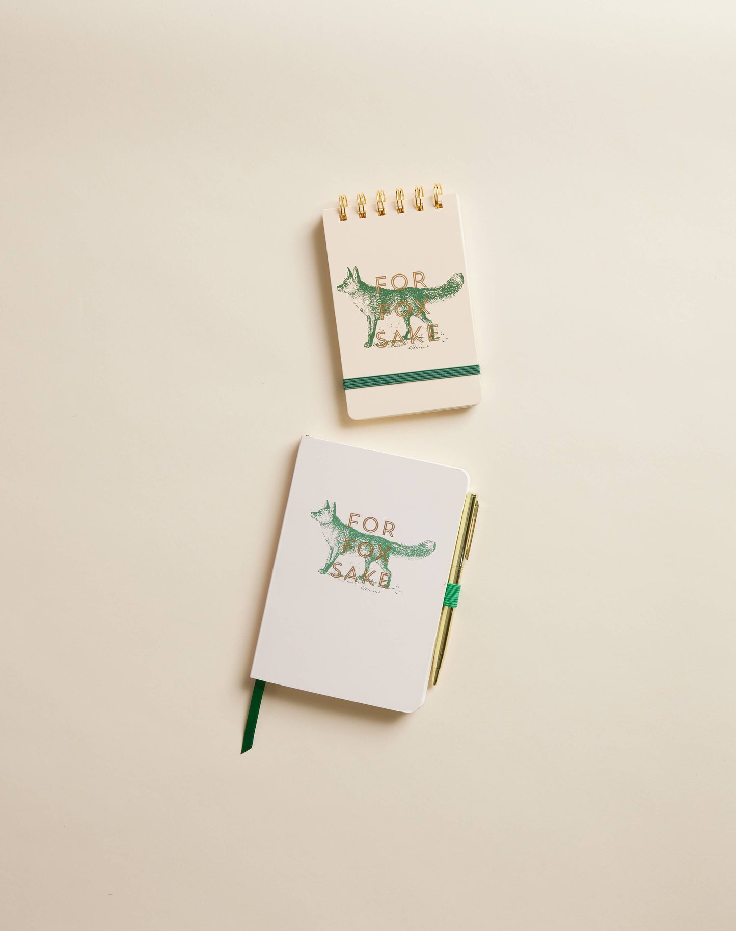 For Fox Sake Notebook with Pen