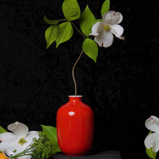Plum Vase / Glossy