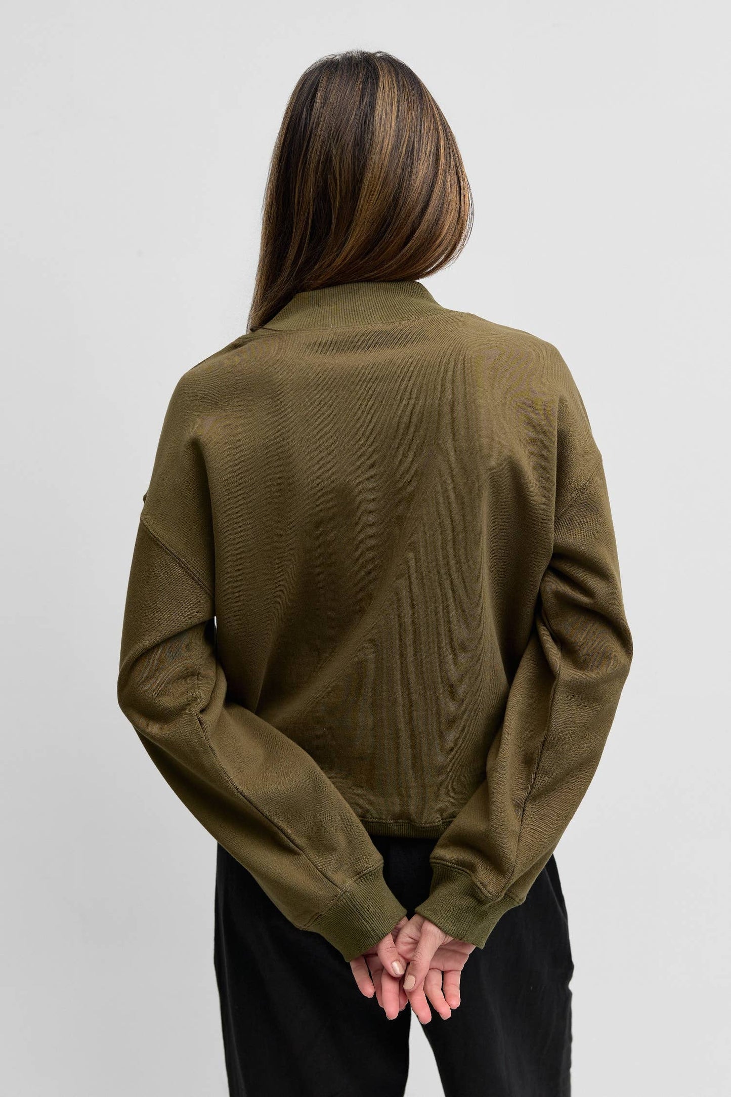 The Trey Sweater | Mock Neck Sweater