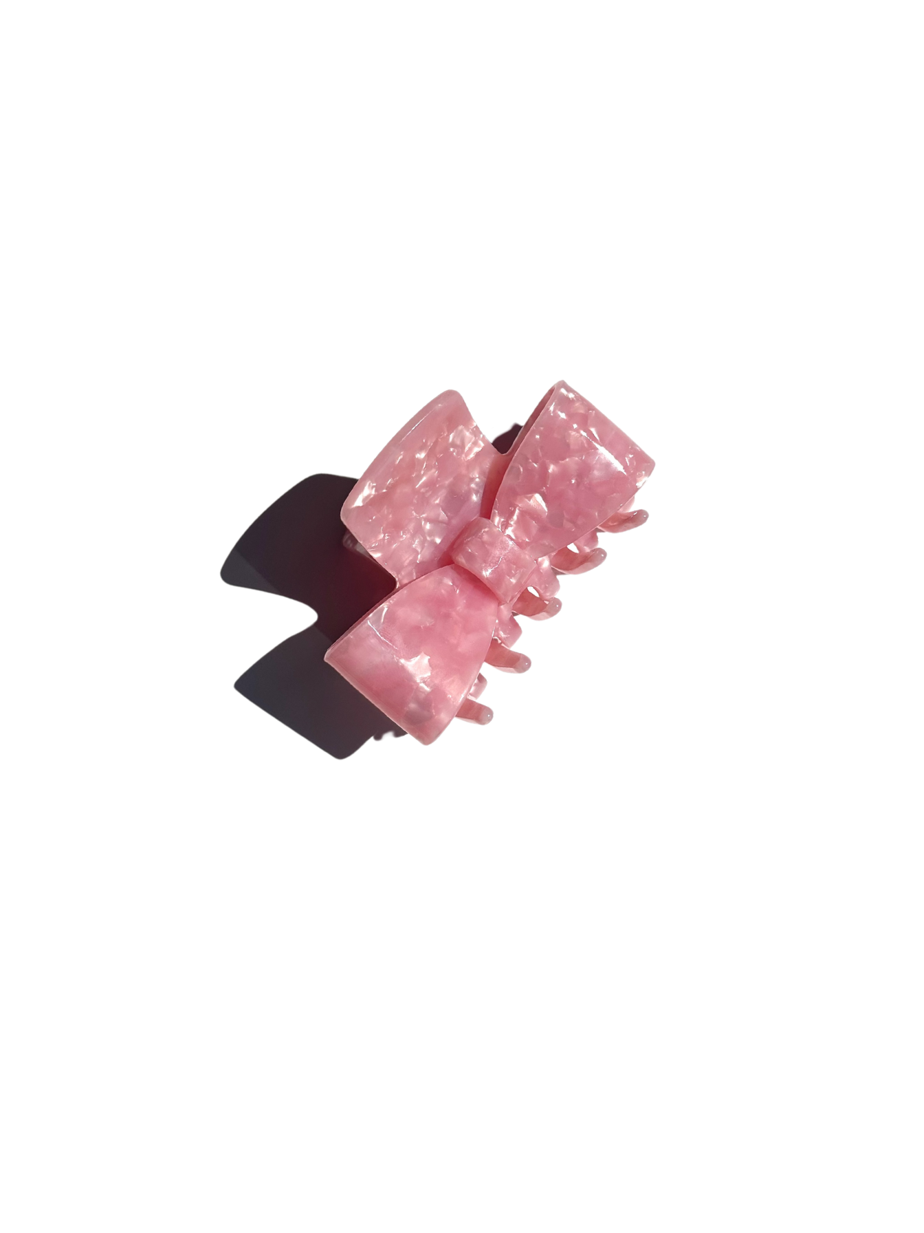 Classic Bow Acetate Claw Hair Clip