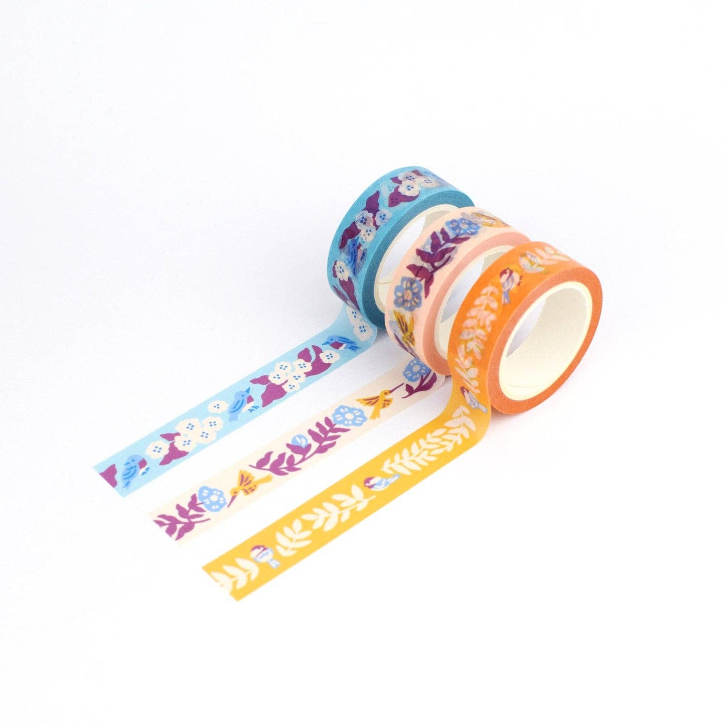 Birds & Blooms Washi Tape Set