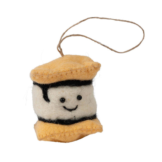 S'More Felt Ornament