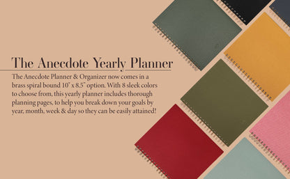 The Yearly Planner by Anecdote
