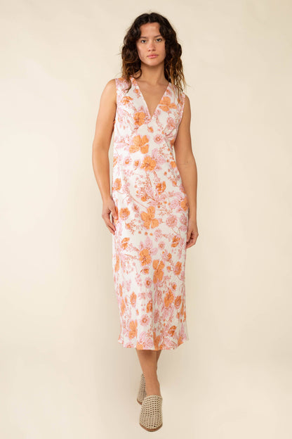Clara Bias Midi Dress