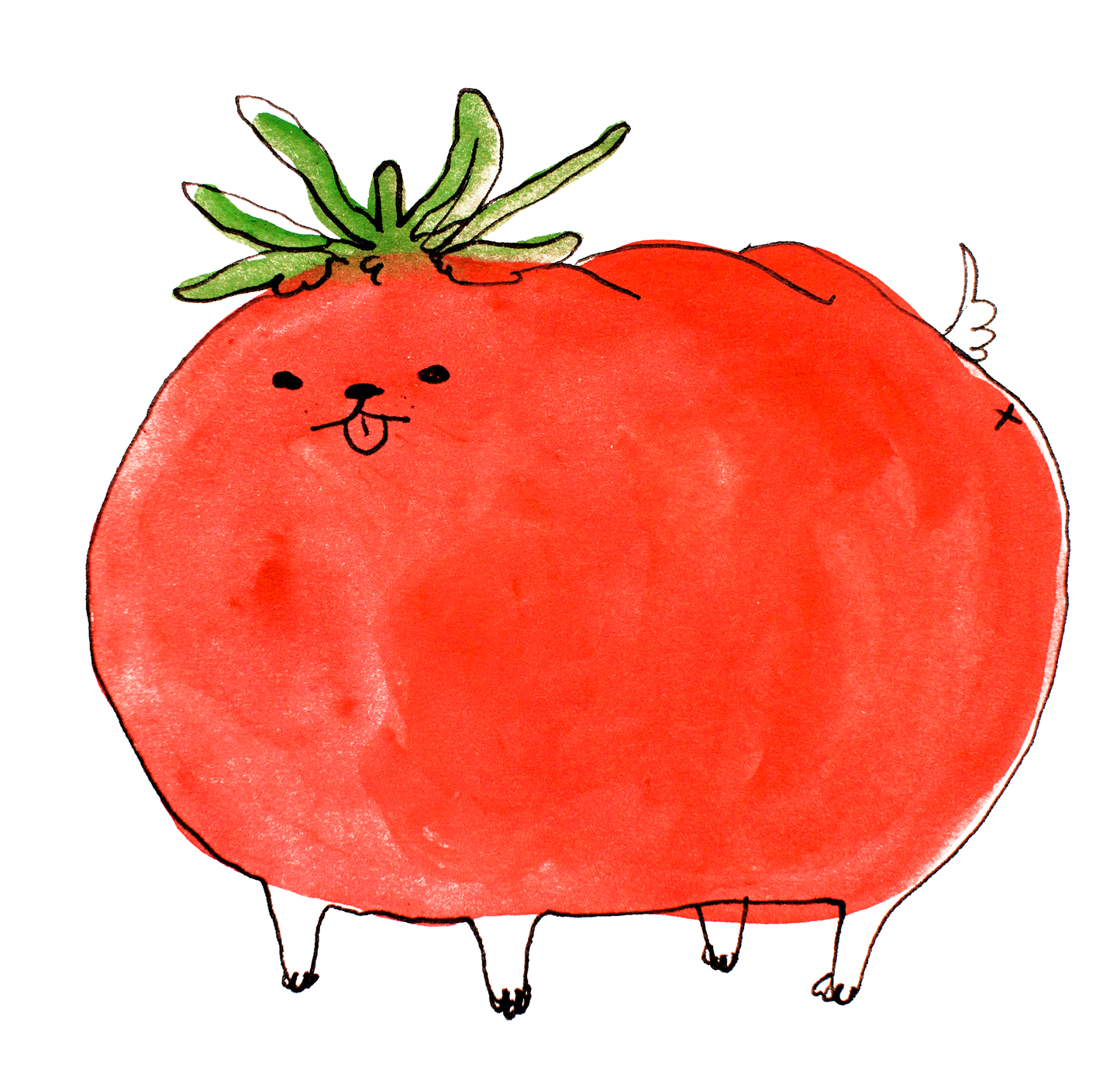 "Tomato Dog" Print