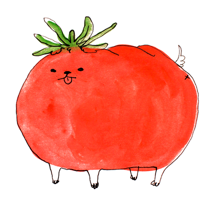 "Tomato Dog" Print