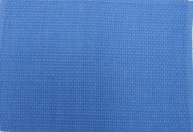 Hand Woven Cotton Placemat, Gulf Blue