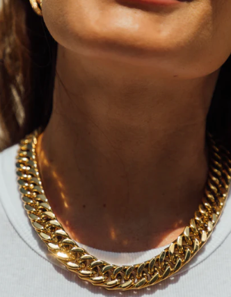 Maximize Chunky Waterproof Stainless Steel Necklace