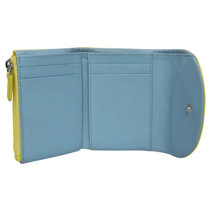 7105 Trifold Compact Wallet, Genuine Leather