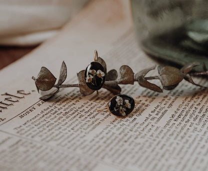 Alyssum Botanical Earrings