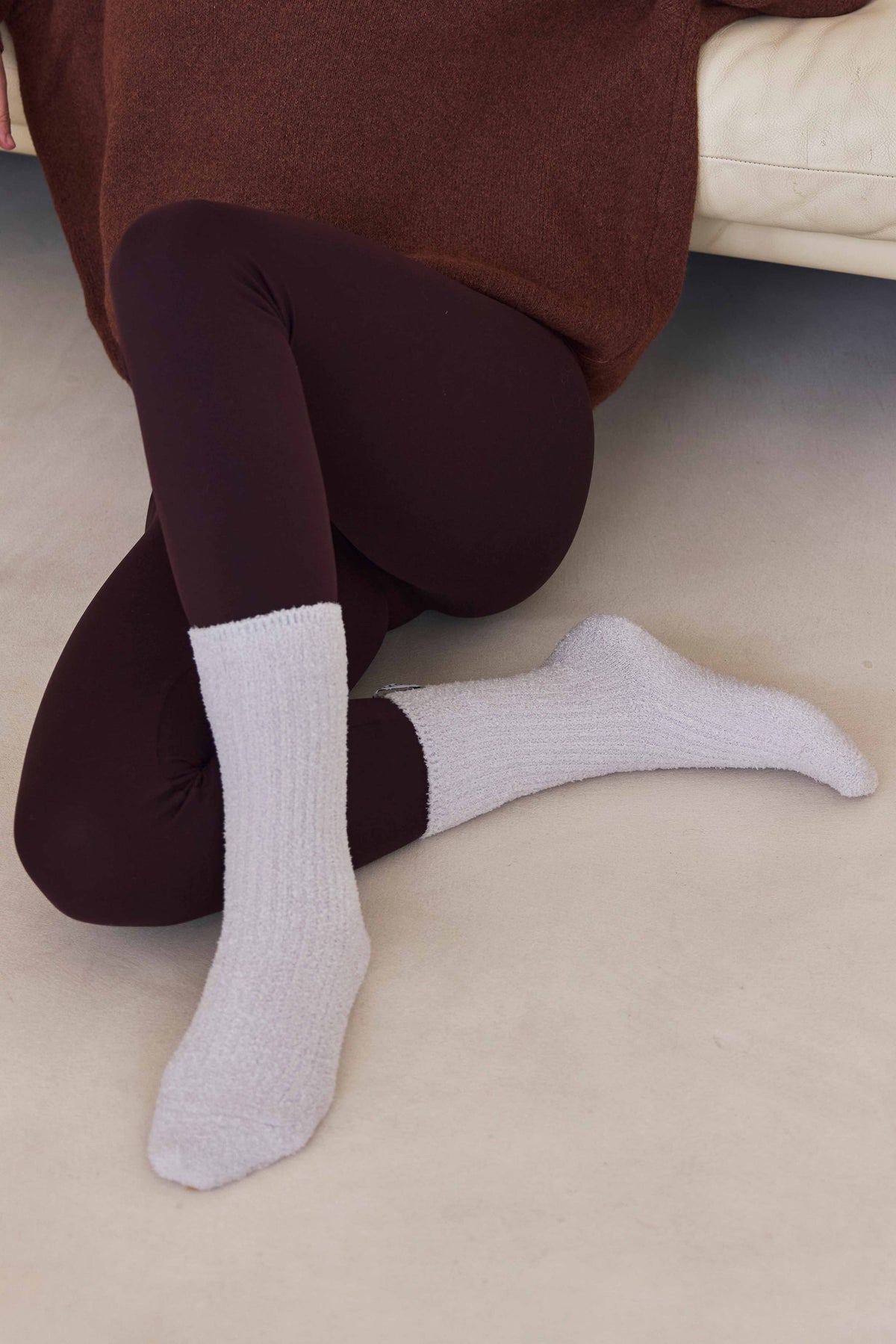Chocolate Sauce Cozy Recycled Bottle Socks