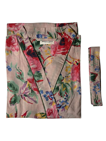 Soft Pure Cotton Kimono Robe