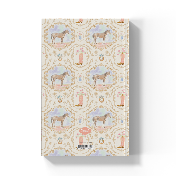 Horse and Boot Layflat Notebook