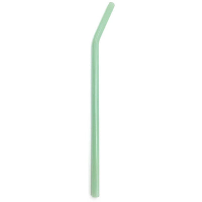 Reusable Glass Straws 9" x 8mm Bent