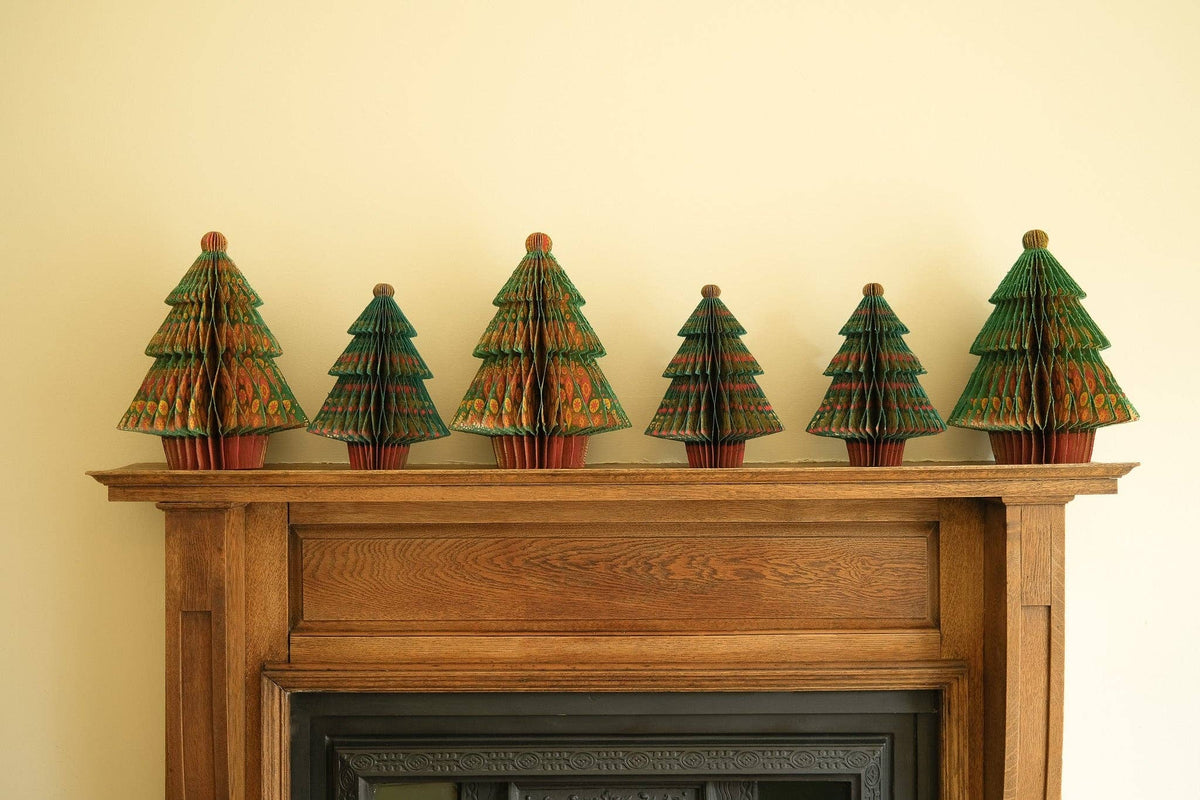 Christmas Tree Honeycomb Paper Decoration